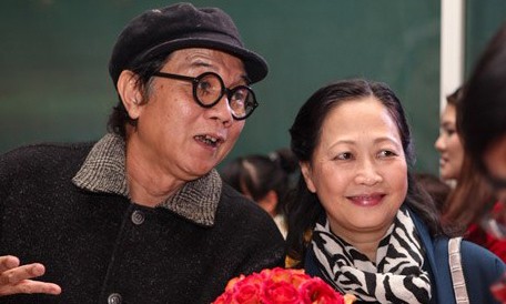 NSND Như Quỳnh - sau bão giông là hạnh phúc êm đềm Vợ chồng nhiếp ảnh gia Nguyễn Hữu Bảo - NSND Như Quỳnh. Ảnh gia đình cung cấp.