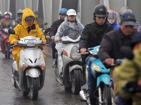 Miền Bắc mưa rét, nhiệt độ thấp nhất 15 độ C Hôm nay xuất hiện mưa trên cả nước. Ảnh minh họa.