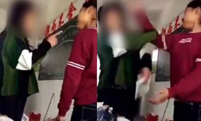 Nữ sinh lao vào tát, đánh cô giáo khi bị phê bình và phản ứng của cộng đồng mạng Cả nữ sinh và giáo viên đều tỏ ra giận dữ và lao vào đánh nhau.