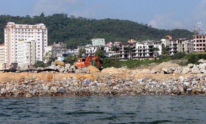 Chuyên gia: Không nên lấn bờ biển có giá trị du lịch, sinh thái Ảnh minh họa: Nguồn: TTXVN.