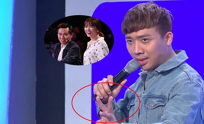 Nghi vấn Trấn Thành để lộ đáp án, giúp Hari Won thắng 50 triệu Hành động giơ 3 ngón tay của Trấn Thành gây nhiều tranh cãi trong tập 6 "Người bí ẩn".