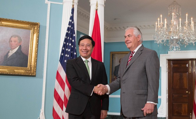 Tổng thống Trump mời Thủ tướng Nguyễn Xuân Phúc thăm Mỹ Ảnh: Bộ Ngoại giao