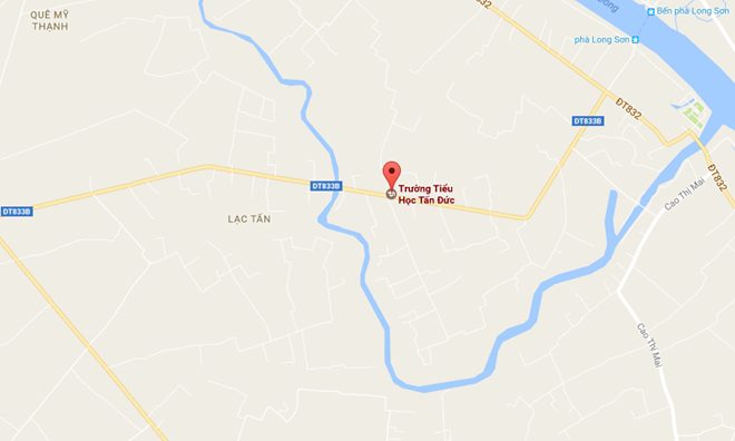 Bản tin 20H: Xe tải chở hàng nặng gây sập cầu, giao thông tê liệt Nơi xảy ra vụ việc. Nguồn: Google Maps.