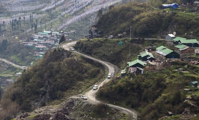 Căng thẳng biên giới Trung - Ấn có thể bùng phát chiến tranh Khu vực bang Sikkim của Ấn Độ, nơi giáp biên giới với Trung Quốc. Ảnh: Bloomberg.