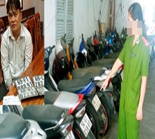 Bắt Đối tượng Kỳ điều hành đường dây trộm xe quy mô lớn.