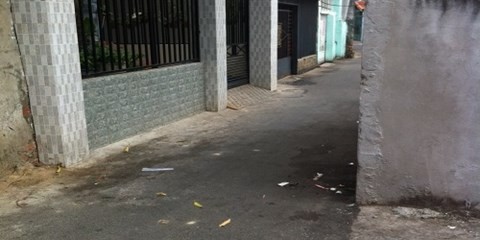 Đâm chết hàng xóm vì dám nửa đêm đánh vợ Hiện trường vụ án.