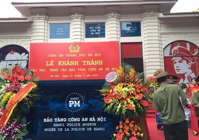 Khánh thành bảo tàng Công an Hà Nội Khánh thành bảo tàng Công an Hà Nội