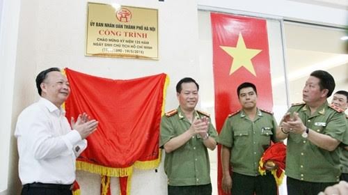 Khánh thành trụ sở làm việc của 3 đơn vị thuộc Công an Hà Nội Khánh thành trụ sở làm việc của 3 đơn vị thuộc Công an Hà Nội