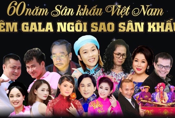 Hoài Linh, Hồng Vân gặp dàn sao Hoàng Dũng, Xuân Bắc Nhiều nghệ sỹ nổi tiếng ba miền hội tụ trong đêm gala