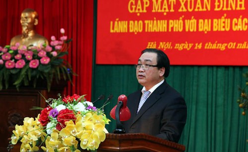 Bí thư Hà Nội: Mong báo chí đồng hành, chia sẻ với Thủ đô Bí thư Thành ủy Hà Nội Hoàng Trung Hải.
