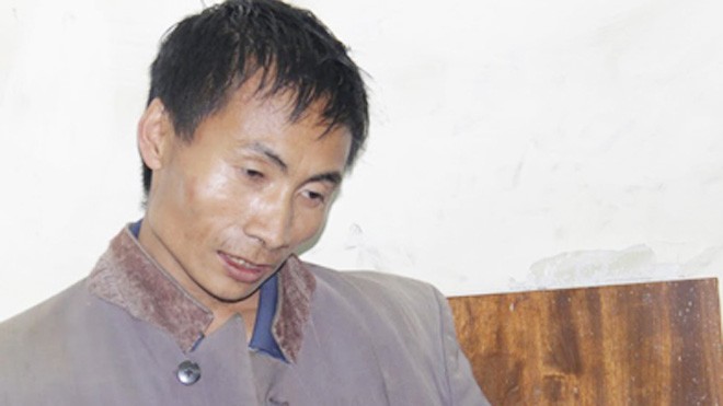 Truy bắt kẻ nghi chuyển ma túy, chiến sĩ công an bị bắn hy sinh Đối tượng Tráng A Tá tại cơ quan điều tra. Ảnh: VOV