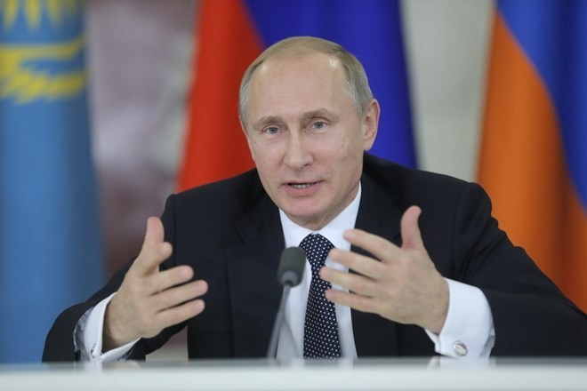 Bản tin 8H: Nga không có ý đồ xâm chiếm Đông Ukraine Tổng thống Nga Putin. (Nguồn: AFP/TTXVN)