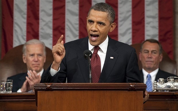 Bản tin 8H: Nga cáo buộc Mỹ muốn thống trị thế giới Tổng thống Mỹ Barack Obama. Nguồn: AP