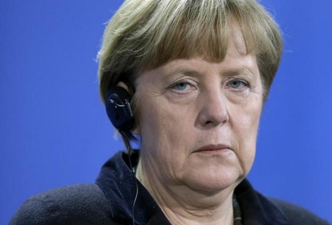 Bản tin 20H: Đức không đồng ý xóa nợ cho Hy Lạp Thủ tướng Đức Angela Merkel. Nguồn: AP