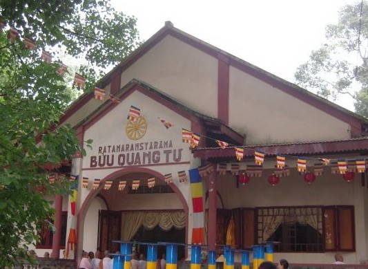 Bản tin tối: Điều tra vụ án mạng trong chùa ở Sài Gòn Chùa Bửu Quang, nơi xảy ra vụ việc. Ảnh: baogiaothong.vn