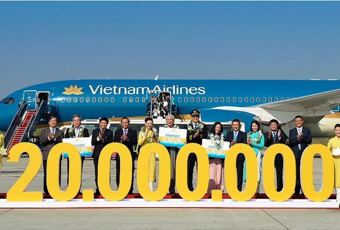 Hàng không Việt Nam đạt mốc kỷ lục mới Hàng không Việt Nam đạt mốc kỷ lục mới