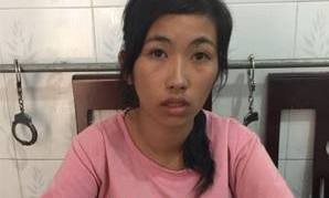 Khởi tố “mẹ mìn” bắt cóc bé 2 trai tuổi Đối tượng tại CQĐT.