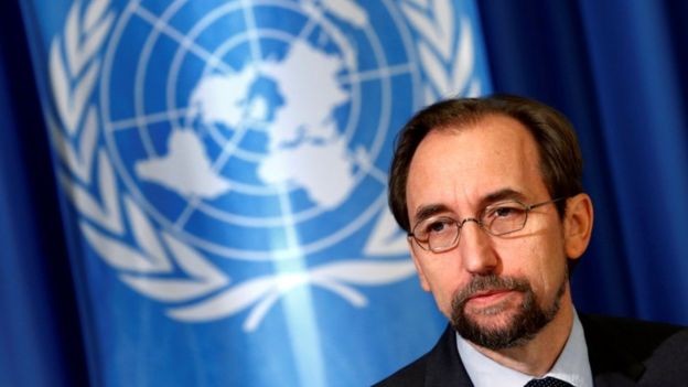 Cao ủy Liên Hợp Quốc: Trump nguy hiểm cho thế giới Cao ủy Liên Hợp Quốc về Nhân quyền Zeid Raad al-Hussein.