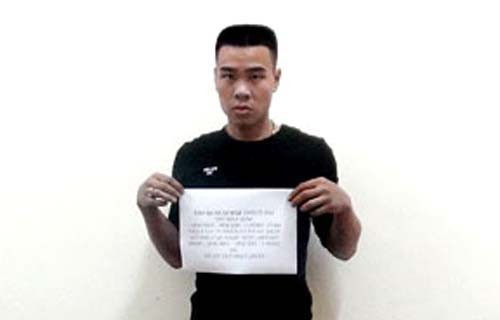 Nam thanh niên bị Đối tượng Quyết tại cơ quan điều tra.