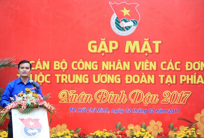 Cơ quan T.Ư Đoàn phía Nam phát động thi đua đầu xuân Bí thư T.Ư Đoàn - phụ trách phía Nam giao nhiệm vụ đến các đơn vị phía Nam năm 2017
