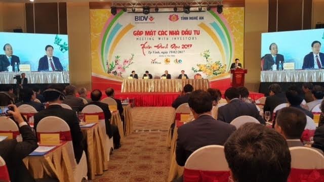 Thủ tướng dự Hội nghị các nhà đầu tư tại Nghệ An Thủ tướng dự Hội nghị các nhà đầu tư tại Nghệ An