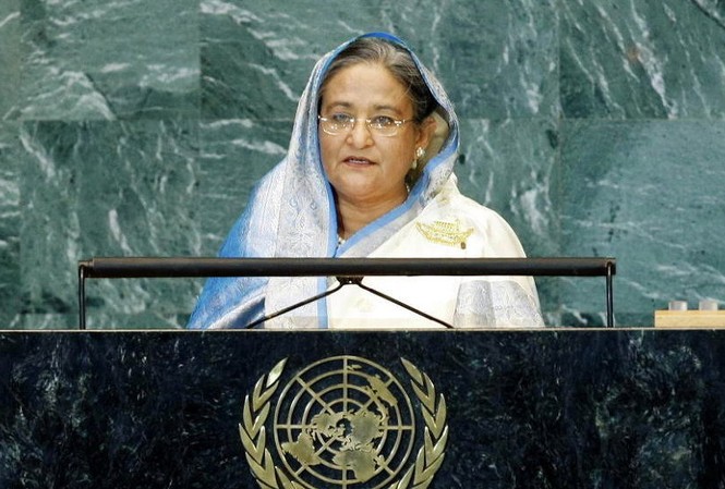 Tử hình 10 đối tượng ám sát nữ Thủ tướng Bangladesh Thủ tướng Bangladesh Sheikh Hasina. Ảnh: Flickr