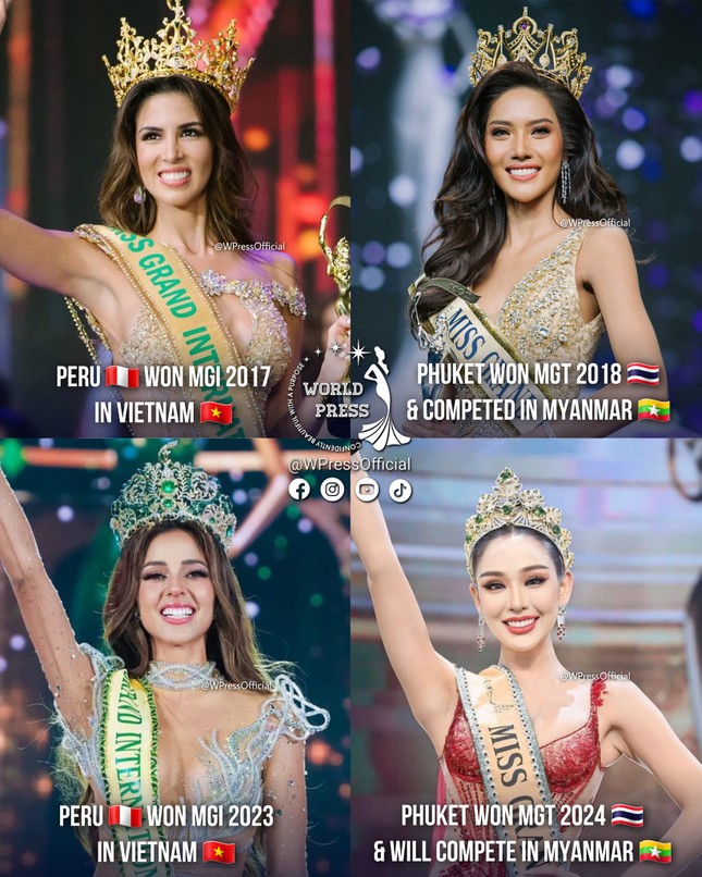 Sự trùng hợp thú vị của hai cuộc thi Miss Grand International và Miss