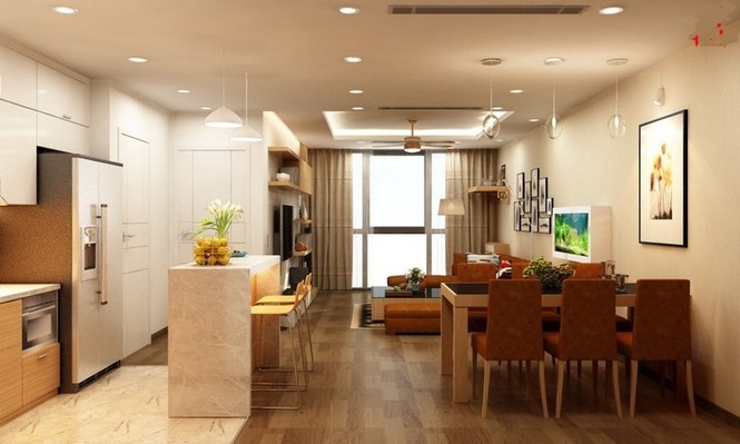Căn hộ hơn 110m2 thiết kế tiền phòng 'gắn' tủ âm tường - ảnh 2