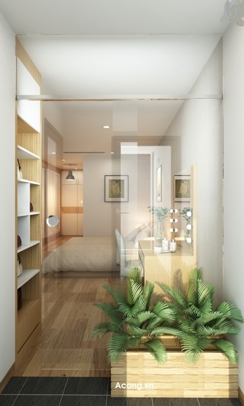 Căn hộ hơn 110m2 thiết kế tiền phòng 'gắn' tủ âm tường - ảnh 13