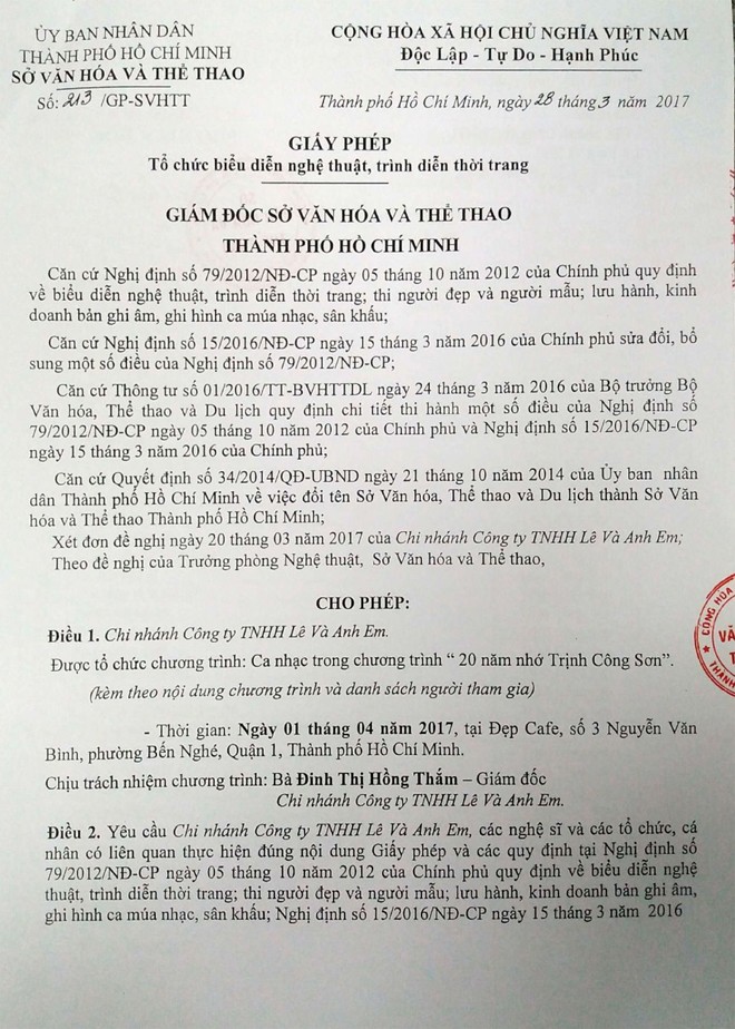 Gia đình Trịnh Công Sơn: Bất ngờ quanh vụ 'Nối vòng tay lớn' - ảnh 1
