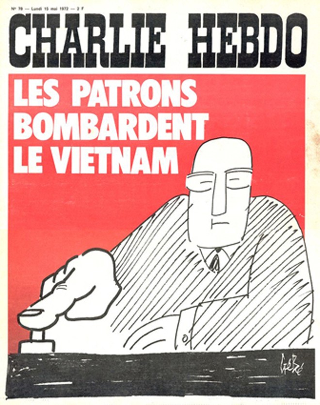 Báo Charlie Hebdo chống chiến tranh Việt Nam - ảnh 3