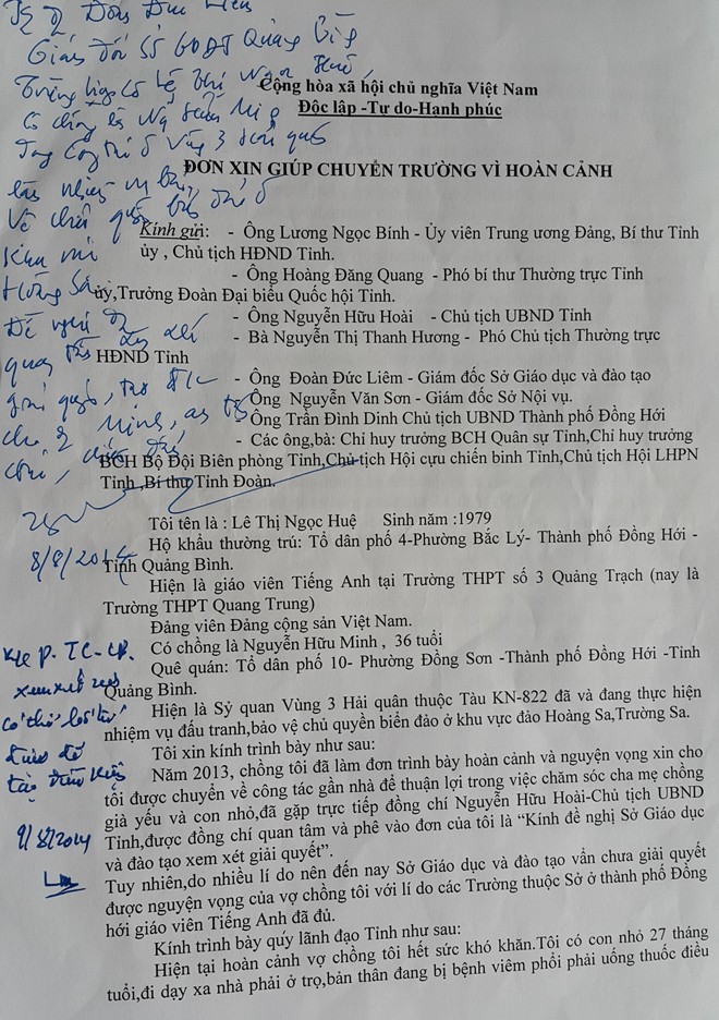 Phớt lờ chính sách hậu phương với người lính biển - ảnh 1