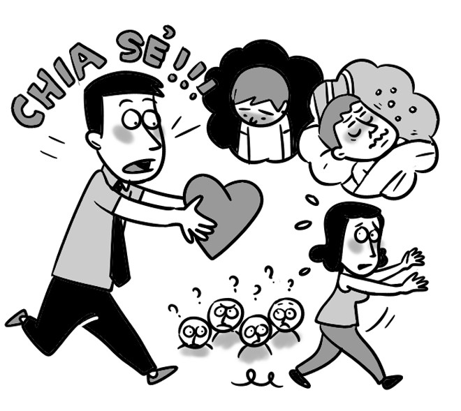 Xử lí thế nào cho chừa cái thói trăng hoa - ảnh 1