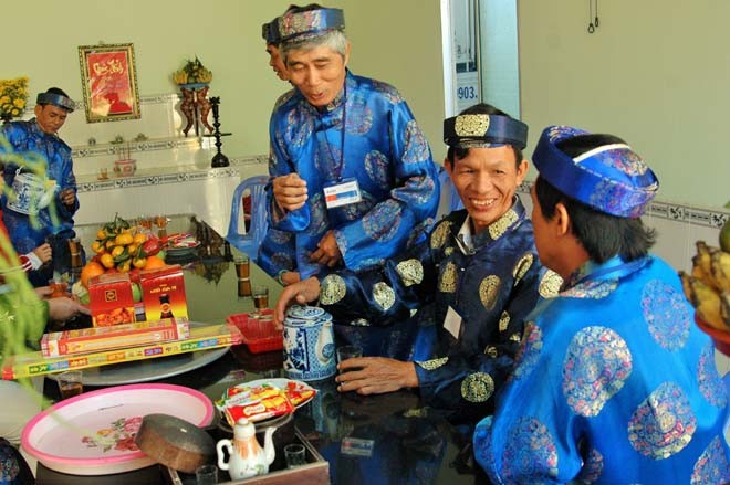 Độc đáo lễ cầu an ở đình làng của người Sài Gòn - ảnh 10