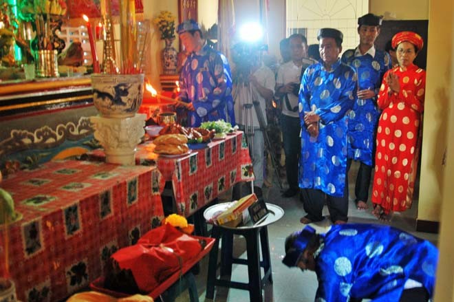 Độc đáo lễ cầu an ở đình làng của người Sài Gòn - ảnh 8