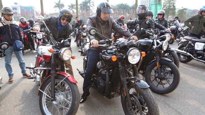Diễu hành motor trước liveshow tưởng nhớ Trần Lập - ảnh 8