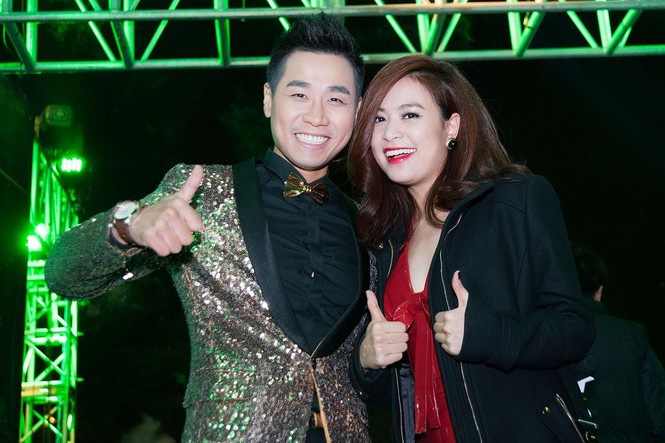 Hoàng Thùy Linh gợi cảm 'đốt cháy' đêm nhạc chào 2015 - ảnh 1