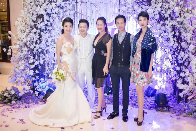 Sao Việt nhí nhảnh dự đám cưới Lê Khánh - ảnh 5