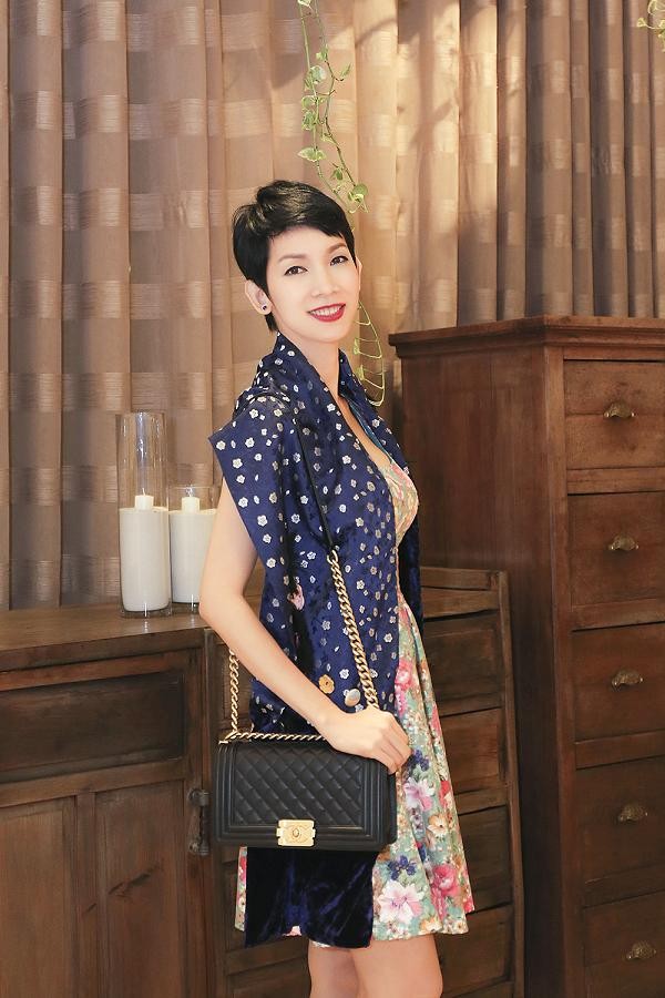 Xuân Lan diện váy hoa trẻ trung đi dự sự kiện đầu năm - ảnh 2