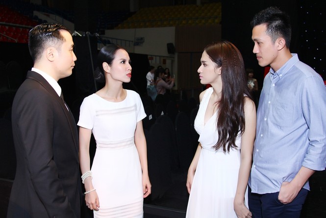 Bạn trai tháp tùng Hương Giang Idol thi Bước nhảy hoàn vũ - ảnh 10