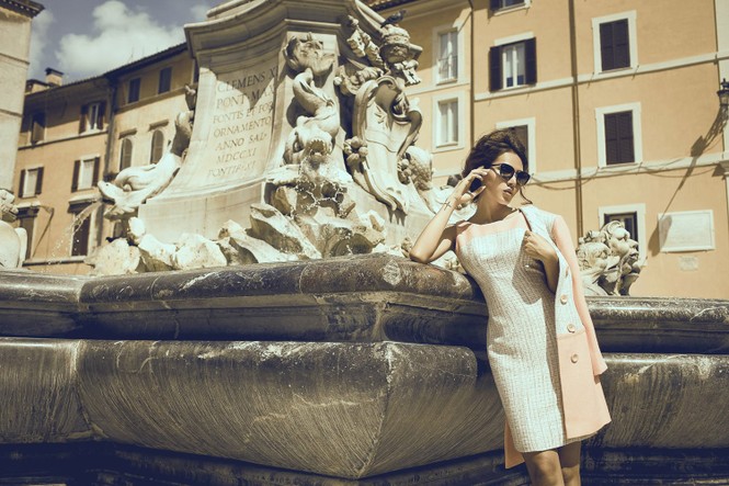 Minh Triệu sành điệu, thanh lịch tại thành Rome - ảnh 10