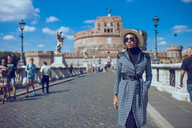 Minh Triệu sành điệu, thanh lịch tại thành Rome - ảnh 5