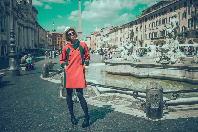 Minh Triệu sành điệu, thanh lịch tại thành Rome - ảnh 4