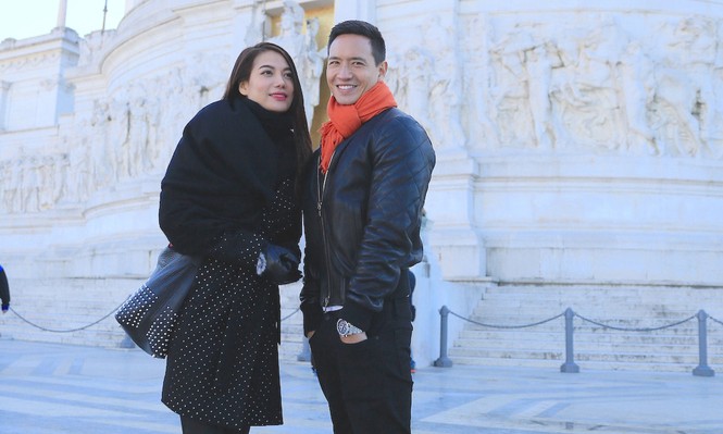 Trương Ngọc Ánh, Kim Lý tình tứ du ngoạn Italia - ảnh 2