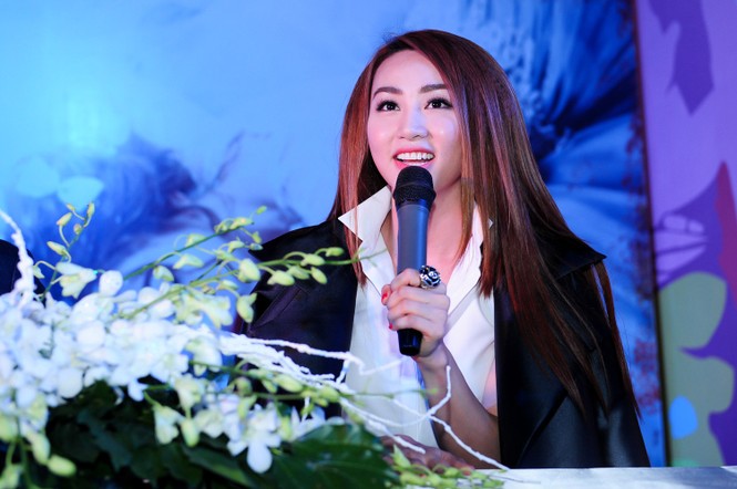Trang Nhung 'vác' bụng bầu đi sự kiện - ảnh 10