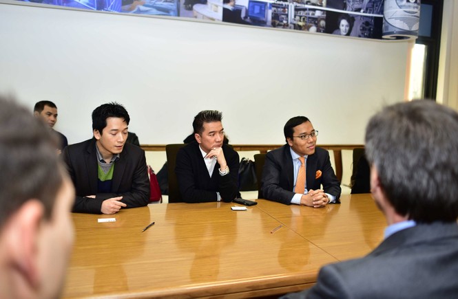 Mr. Đàm thử làm MC đài truyền hình quốc gia Italia - ảnh 3