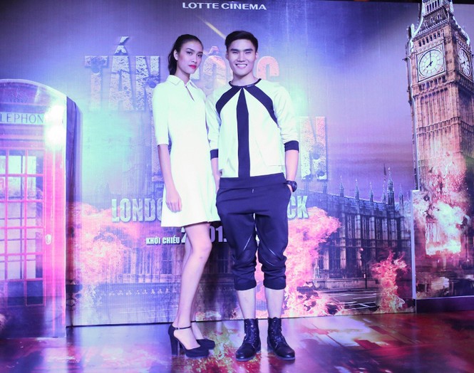Hai quán quân Next Top Model sánh đôi đi sự kiện - ảnh 1