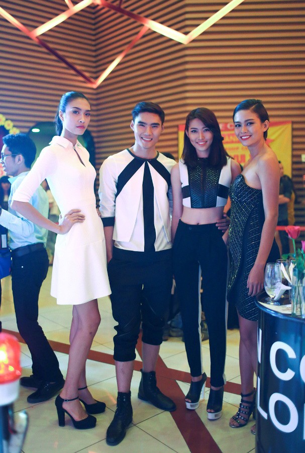 Hai quán quân Next Top Model sánh đôi đi sự kiện - ảnh 3