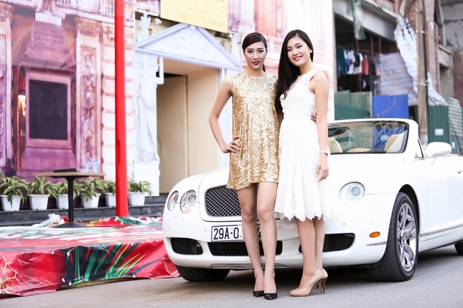 'Người đẹp tài năng' Kiều Anh sành điệu bên xế hộp trắng muốt - ảnh 9