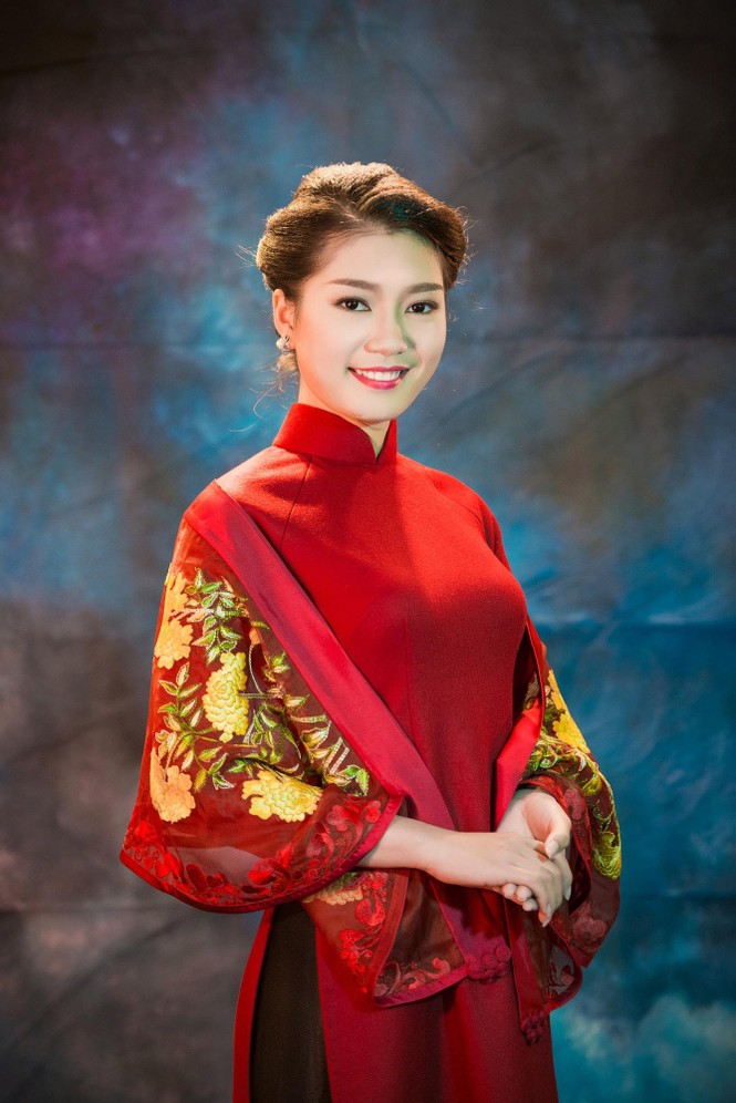 Người đẹp Thanh Tú, Kiều Anh duyên dáng với áo dài - ảnh 7
